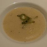 洋食 泉 - 長ネギのポタージュ