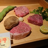 THE 雪月花 - ステーキ盛合せ