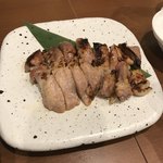 Miyakejima - 肉料理もあります。これはもち豚の味噌焼き(20180403)