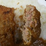 フードダイニング粋 - 特製メンチカツカレー　2016.11