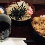 若松 - 天丼セット ¥1200