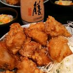 一番どり - テンカラ定食  890円 