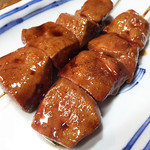 旬菜居酒屋ととな - レバーの焼き鳥