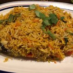 アナム本格インド料理 - 野菜ビリヤニ  アップ