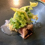 RADICE - 季節のお野菜のサラダのアップ