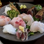 炭火焼 みや澤 - 造り盛り合わせ