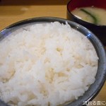 いちごや - ライス＆みそ汁
