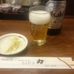 先ずはビール！