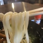 湯楽庵 - 麺は分かやろ〜
食べ慣れてる冷凍よ