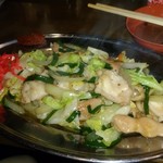 食肉菜海賊船 - ホルモン炒め720円