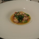 リストランテ カノフィーロ - ひむか地鶏と大麦のミネストラ