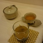 蓬左茶寮 - ドリンク:自家製梅酒(ノンアルコール)