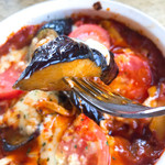 メリーランド - 茄子のミートグラタン トロトロで甘く、ぶ厚い茄子( ^ω^ )