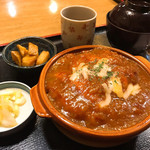 神戸館 - とりトマ丼