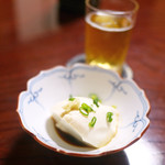 お通しの豆腐