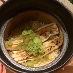 二条城ふる田 - 穴子と蕗の炊き込みご飯