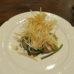 傳 - 30年4月　鰆、鱸、山菜カルパッチョ