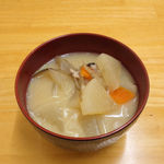 とんかつ燕楽 - 豚汁