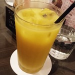 ララカフェ - オレンジジュース 200円