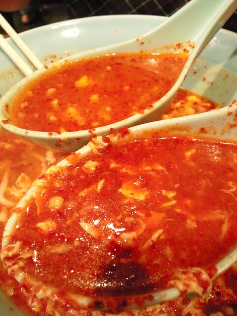 元祖ニュータンタンメン本舗 蒲田店 - スープ比較です～