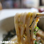 田舎うどん てつ - がっとかき混ぜて