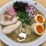 麺屋 しん蔵 - 煮干しの叫び 800円  味玉 100円