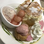 ブールミッシュ - リコッタパンケーキ〜さくら〜 ¥1026