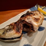 アナゴちらし小町 - アジ塩焼き　抜群に旨い　身がしっかりとしている