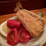 アナゴちらし小町 - トラギスのフライ　フワフワで旨い