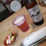 ラ・セーヌ - 生ビール　おつまみ＆おしぼり付♪