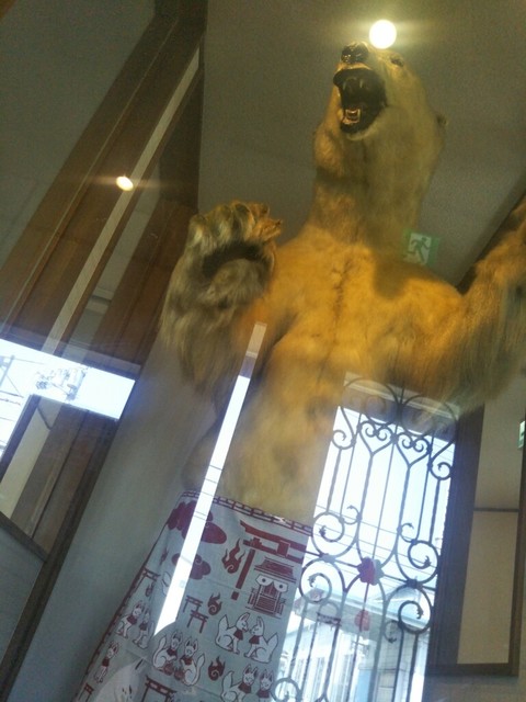 3m級の大型シロクマ剥製』by appleade : カフェしろくま (Cafe Polar