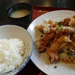 Sake To Meshi No Kiguchiya - ザンタレ おろし定食 750円