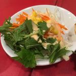 アクバル - サラダも当然食べ放題。