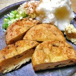 中村農園 豆腐工房 - 焼きがんもどき（調理例））