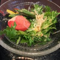 かみいし - サラダにはゴマドレッシング