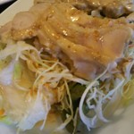 龍勝麺館 - 棒々鶏のアップ