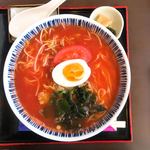 森のレストラン だいだいの木 - トマトラーメン¥800