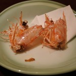 ちょっとよっ亭 - 車エビの殻焼