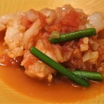 ちょっとよっ亭 - エビチリハーフ