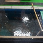 ちょっとよっ亭 - 入口横の生簀