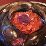 ちょっとよっ亭 - ぶどうのシャーベット