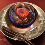 ちょっとよっ亭 - ぶどうのシャーベット