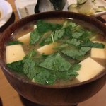 岸田屋 - 味噌汁