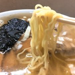 ラーメン ゆきがや - 煮干し塩ラーメン麺リフト