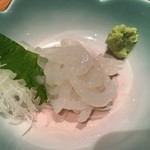 旬菜食飲　かめ蔵 - 白えびの刺身です。