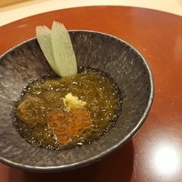 鮨処 敏 - いくらともずく酢