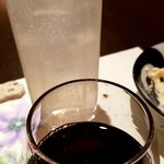 きときと - スダチチューハイと赤ワイン
      