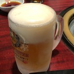 Hayashi Yakiniku Semmon Ten - 生ビール_キリンブラウマイスター_650円