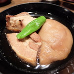 日本酒スローフード 方舟 新宿店 - 越後豚の角煮