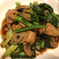 南青山エッセンス - エッセンス(お粥と麺のセット／豚肉の豆鼓炒め)